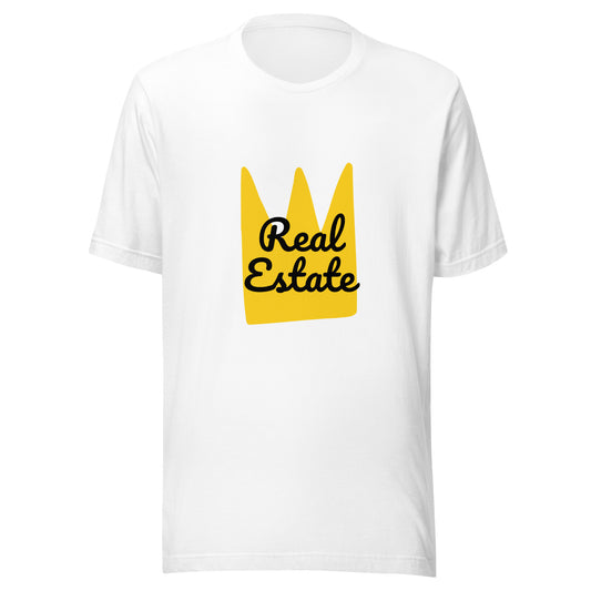 Real Estate Crown Unisex t-shirt